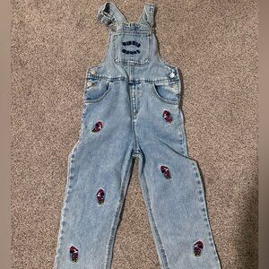 Zara Minnie Mouse overalls.